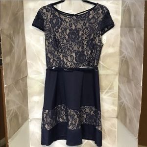 Karin Stevens Lace Dress